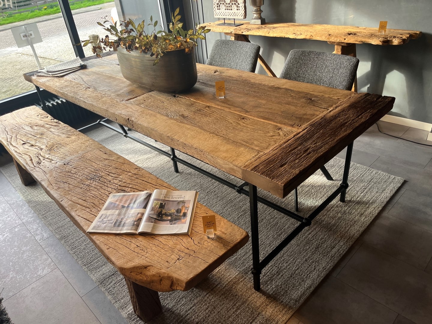 Premium Dinertafel Old Oak